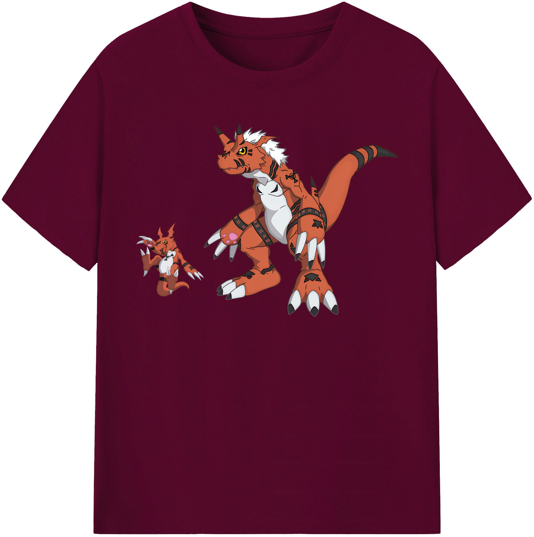 （画像用） Digimon デジタルモンスター/デジモン レディースカジュアルプリントTシャツ（綿100％）